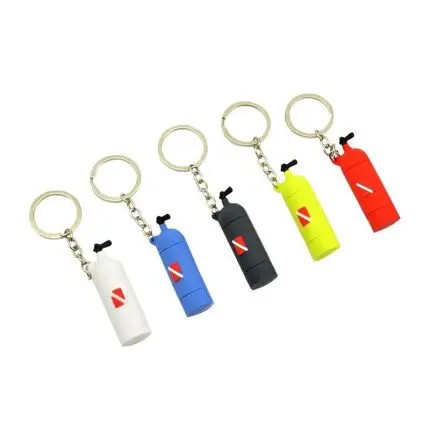 Scuba Cylinder Keychain