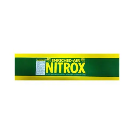 SSI Nitrox Decal